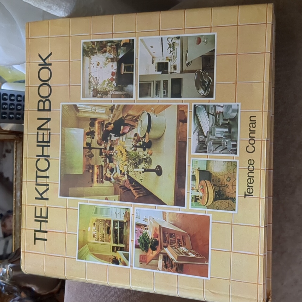 1970s The Kitchen Book by Terence Conran - vintage 1970s interior design…